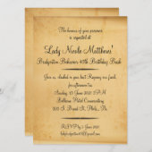 スクロール招待状(NM)2 招待状 (正面/裏面)