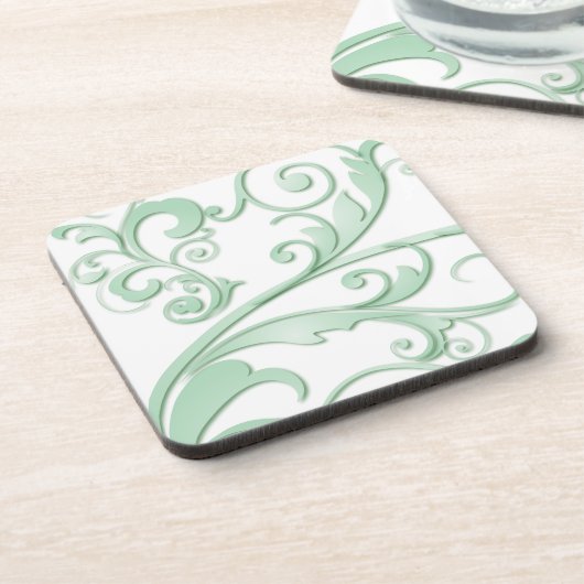 スクロール渦 コースター (左側)