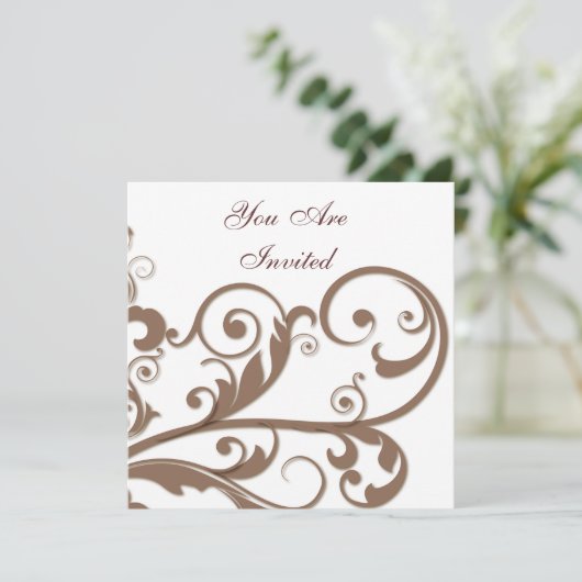 スクロール渦 招待状 (スタンド正面)