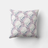 スクロール熱帯葉枕 クッション (裏面)