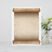 スクロール紙レターヘッド (スタンド正面)