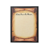 スクロール縁ど ノートパッド (回転)