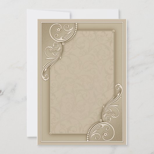 スクロール華美 招待状 (裏面)