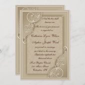 スクロール華美 招待状 (正面/裏面)