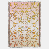 スクロール錆 スローブランケット (正面縦)