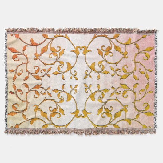 スクロール錆 スローブランケット (正面)