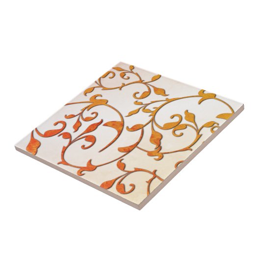 スクロール錆 タイル (側面)