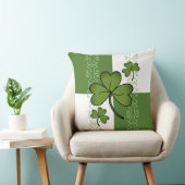 スクロール&シャムロック装飾用クッション クッション (椅子)