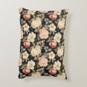 スクロール(バラビクトリアンスタイル) アクセントクッション (裏面(縦))