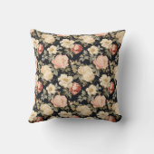 スクロール(バラビクトリアンスタイル) クッション (裏面)