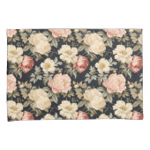 スクロール(バラビクトリアンスタイル) 枕カバー (正面右)