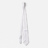 スクロール（ユダヤ教）メノラー ネクタイ (裏面)