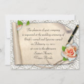 スクロール 招待状 (正面)