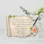 スクロール 招待状 (スタンド正面)