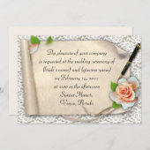 スクロール 招待状 (正面/裏面)