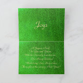 スクロール – 緑 シーズンカード (内部)