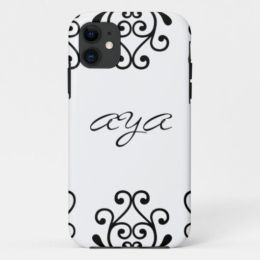 スクロール Case-Mate iPhoneケース (裏面)