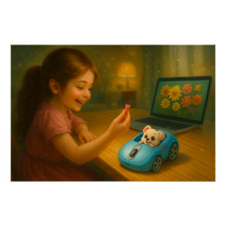 スクロールFairytale。 ポスター