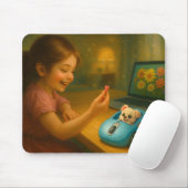 スクロールFairytale。 マウスパッド (マウス)