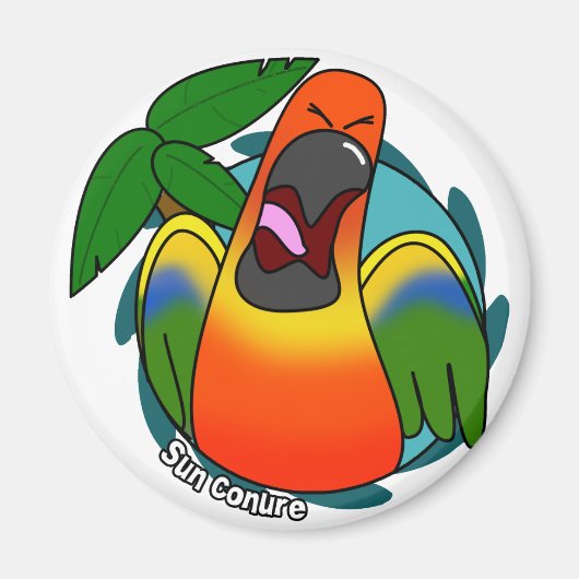 スクワックサンコンアマグネット マグネット (正面)