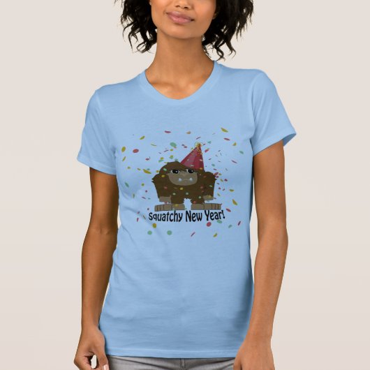 スクワッチな新年 Tシャツ (正面)