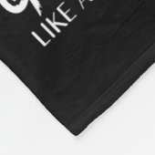 スクワッチ 面白い ビッグフット お父さん サスクワッチ 雪男 父の日 フリースブランケット (角)