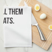 スクワット、人生の上下、足の日、おもしろいノベルティ キッチンタオル (四つ折り)