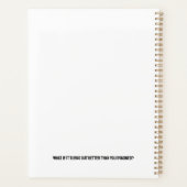 スクワット。起動。飛べ！ミニマやる気を起こさせるはっきりしたリスト プランナー手帳 (裏面)