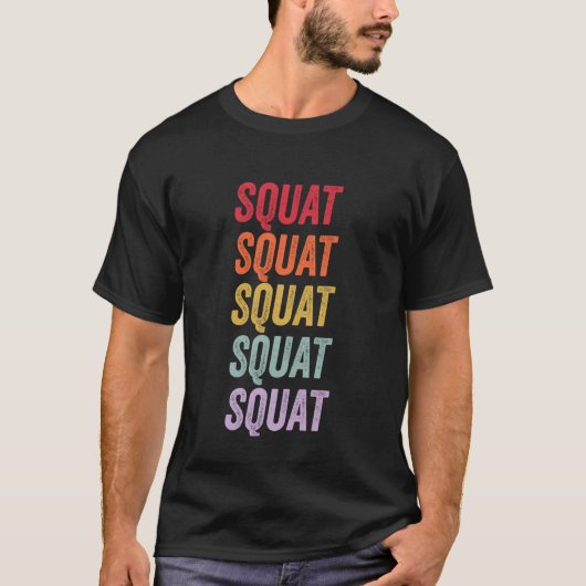 スクワット Tシャツ (正面)