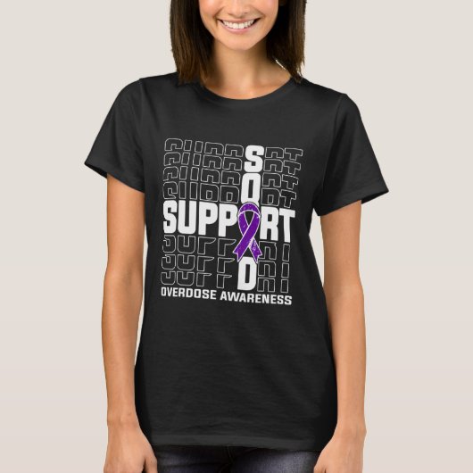 スクワッドオーバードーズ認識度1 Tシャツ (正面)