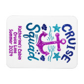 スクワッドグループフレンズカスタムキャビンドア マグネット (横)