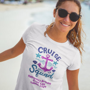 スクワッドグループフレンズカスタム誕生日イベント Tシャツ