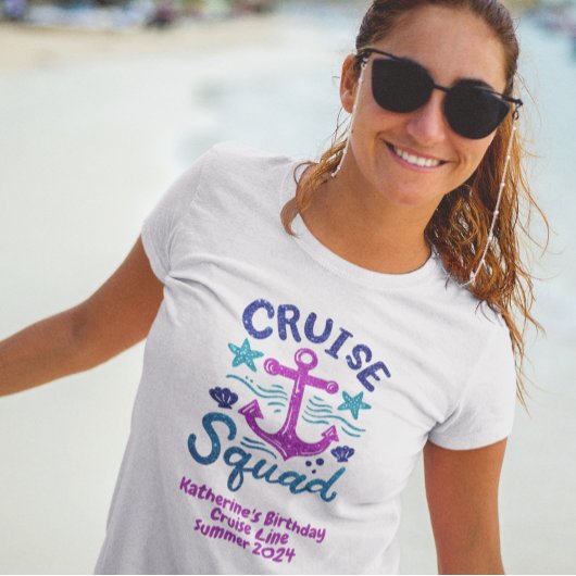 スクワッドグループフレンズカスタム誕生日イベント Tシャツ