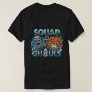 スクワッドゴールズハロウィンホラー Tシャツ
