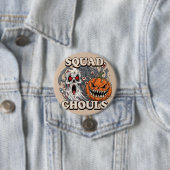 スクワッド・グールズ不気味 – ハロウィーン 缶バッジ (インサイチュ)