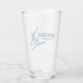 スクワバレースキーリゾートスキーヤー タンブラーグラス (裏面)