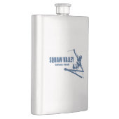 スクワバレースキーリゾートスキーヤー フラスク (右)