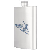 スクワバレースキーリゾートスキーヤー フラスク (左)