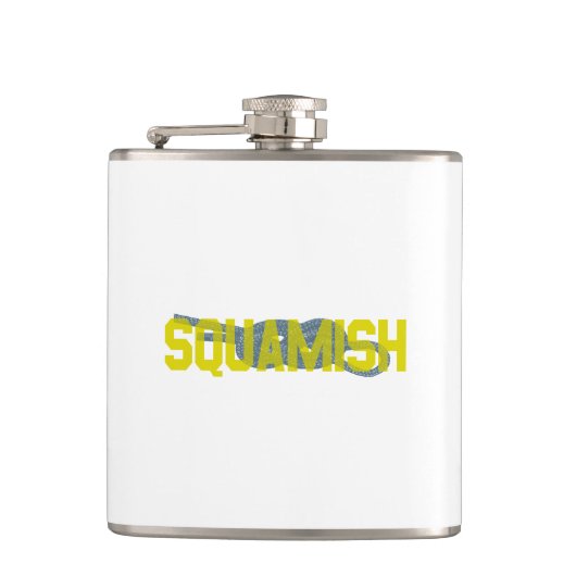 スクワミッシュ フィギュアエイト クライミング フラスク (正面)