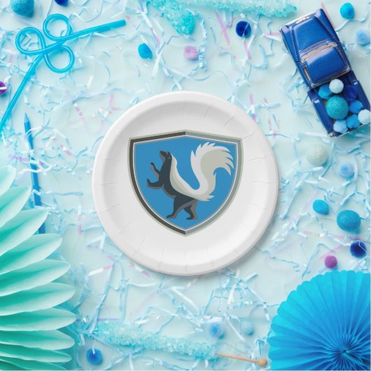 スクンクエレガントエンブレムワイルドライフインスパイアレスト ペーパープレート (パーティー)