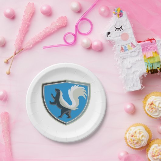 スクンクエレガントエンブレムワイルドライフインスパイアレスト ペーパープレート (パーティー)