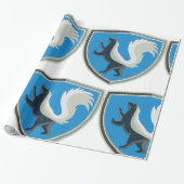 スクンクエレガントエンブレムワイルドライフインスパイアレスト ラッピングペーパー (アンロールド)