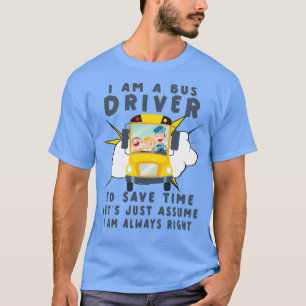 スクーおもしろいルバスドライバーの感謝の日8 Tシャツ
