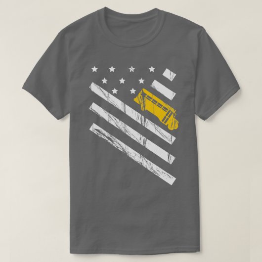 スクーおもしろいルバスドライバーデザイン Tシャツ (デザイン正面)
