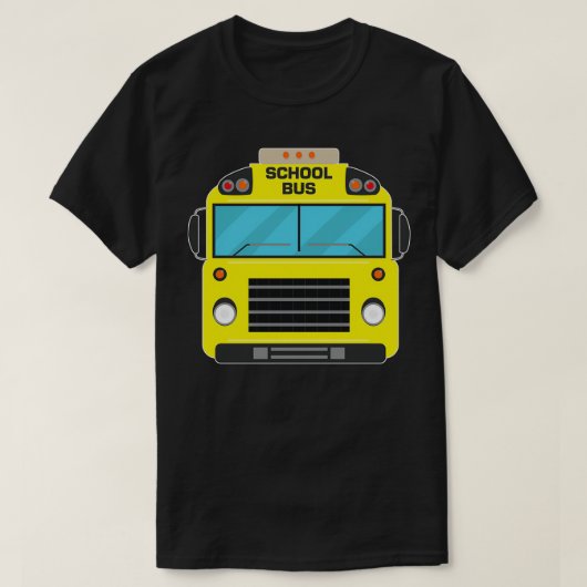 スクーおもしろいルバスドライバー13 Tシャツ (デザイン正面)