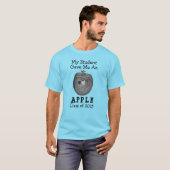 スクーおもしろいル・スタッフがTシャツをパーソナライズ Tシャツ (正面フル)