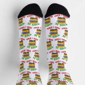 スクーおもしろいル・バス・ドライバーこの方法は転が ソックス (上部)