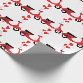 スクーイタリアンター ラッピングペーパー (角)