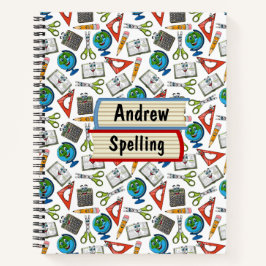 スクーカスタマイズルスパイラル手帳 ノートブック