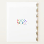 スクーカスタマイズルナースレインボーウォーターカラー プランナー手帳 (裏面)